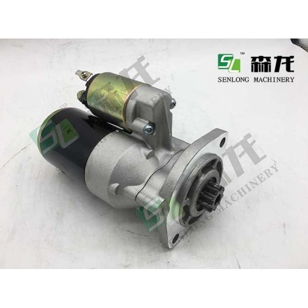 motor de arrancador de 12V 9T 2.0KW CW para el motor 3KR1 S13-115 S13115 S13-115A del excavador EX15 EX25 EX35 Isuzu de Hitachi