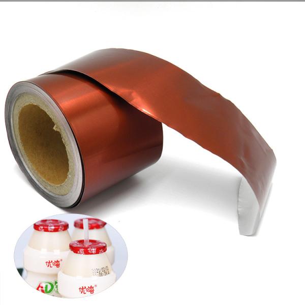 Oripack 80mic Laminated Roll Film OEM For Yogurt Bottle Sealing
