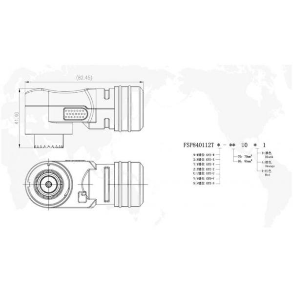 EMI защищал соединитель 1000V 300A 350A накопления энергии водоустойчивый