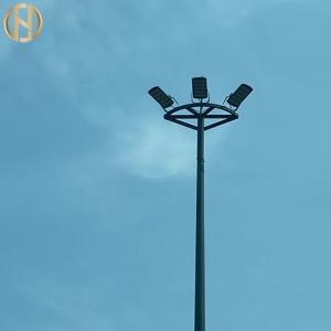 o mergulho quente alto de polo de iluminação do mastro da rua poligonal da