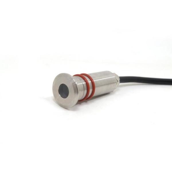 Mini Ground Solar Powered LED Lights , Outdoor Solar Yard Lights Silver Color