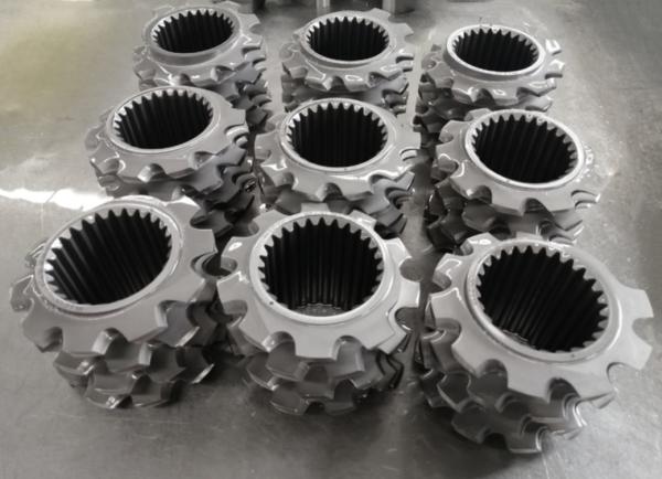 Éléments de mélange de vis de TME-turbine/dent de composants de machine d'extrudeuse de résistance à l'usure
