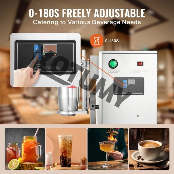 Double Head Milk Shake Mixer Machine Commercial Milk Tea Machine Food Processing Line