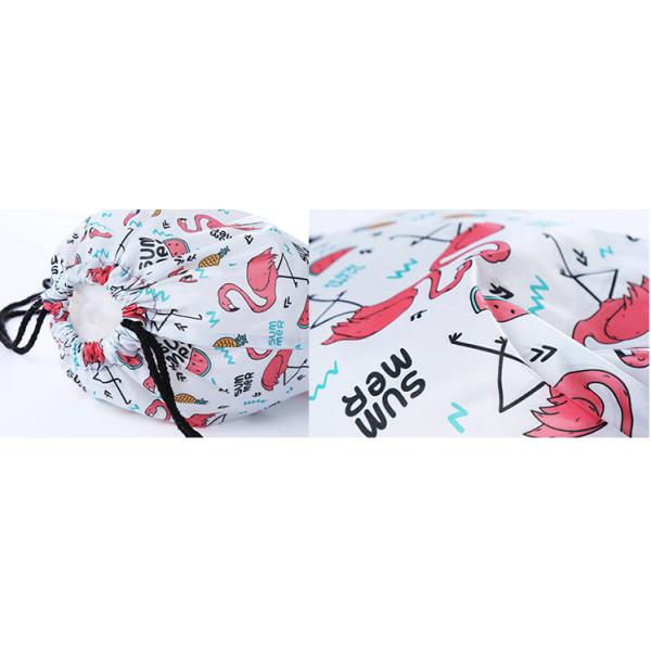 Promotional Cute Mini Handbag Drawstring Bag folding small pouch reusable pocket for Shopping Gift shoes