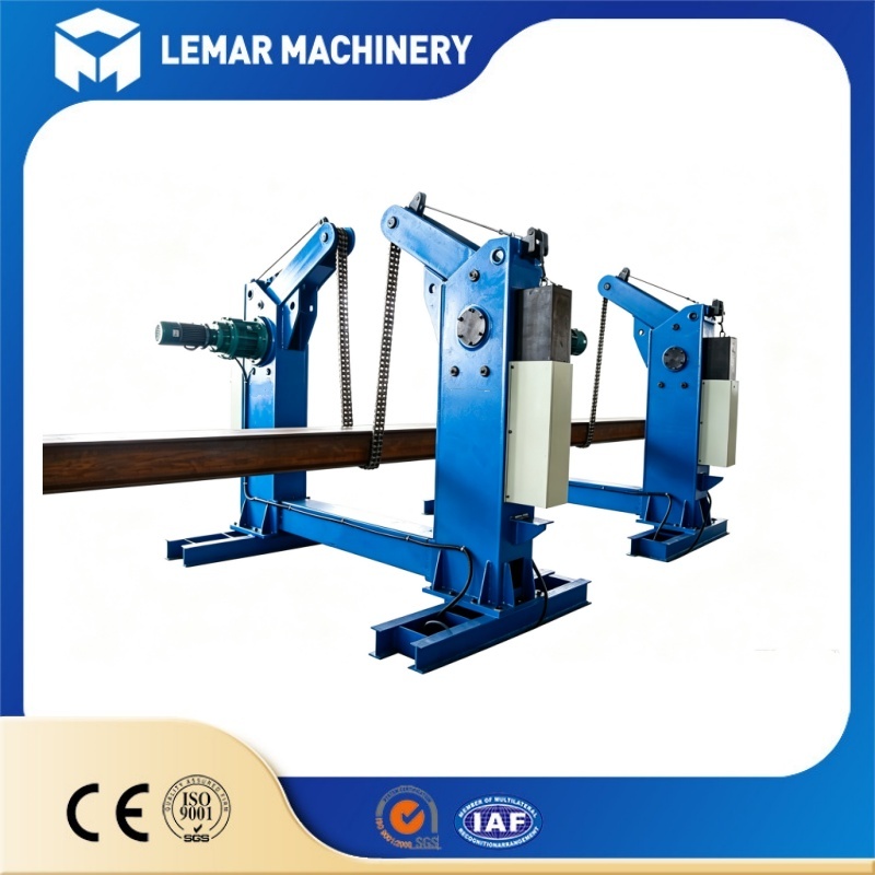 20 Ton Steel Structure H Beam Tilter Machine Heavy Duty Beam Turning Rotator