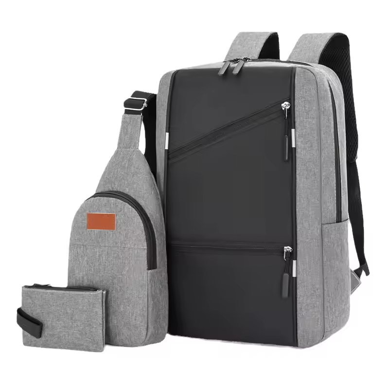 3 in 1 Computer Bag 15.6 Inch Laptop Backpack Work Bag for Men Laptop for School Business Travel Backpack Wholesale OEM/ODM/Private Label