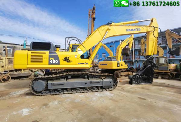 Máquina escavadora resistente With Jack Hamme da esteira rolante de PC450-8 KOMATSU