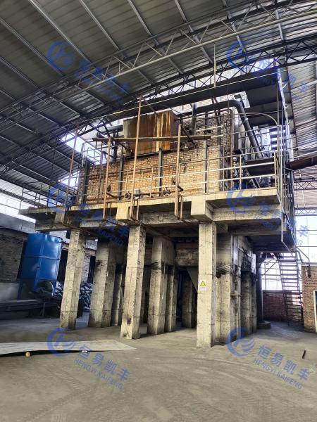 Customized Capacity Carbon Steel SLEP Activated Carbon Kiln With Burner Heating Method