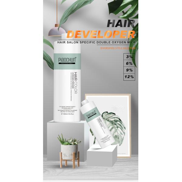 color del cabello peróxido de hidrógeno para la fórmula profesional con agentes antialérgicos para el cabello limpio liso y brillante