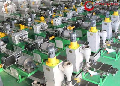 Single Stage Plastic Granulating Line 200-250kg/H Capacity 150mm Screw