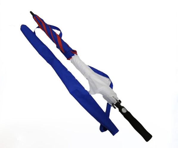 black white red blue Custom Logo Golf Vented Umbrella Compact With Straight Black EVA Handle