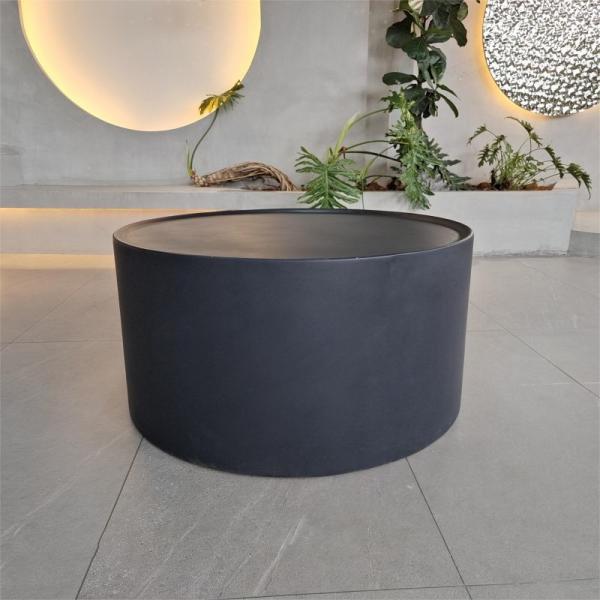 Custom GRC Concrete Table Furniture For Indoor Outdoor Garden Cement Furniture