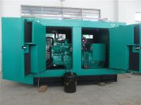 gerador de poder silencioso de 250kva 200kw, grau industrial da isolação do gerador H de Cummins
