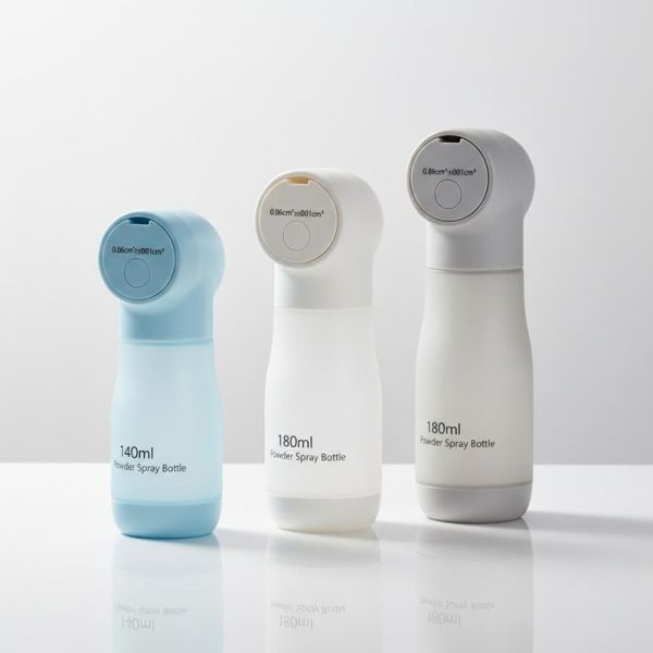 140ml 180ml Powder Spray Bottle for Brand Seasoning Packaging Matching (MC-1502)