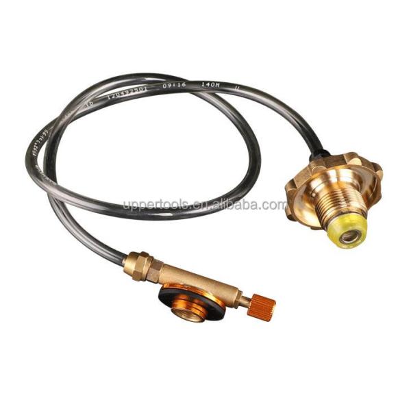 Adjustable Regulator Valve Adapter for Propane Outdoor Stove Connect Gas Cylinder