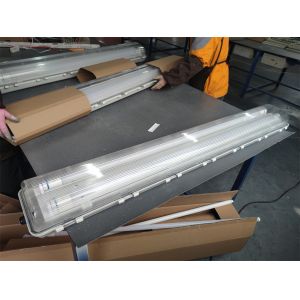 Durable Energy Saving ATEX & IECEx Certified Flameproof Fluorescent Light | Industrial Linear Lighting for Explosive Gas & Dust Environments