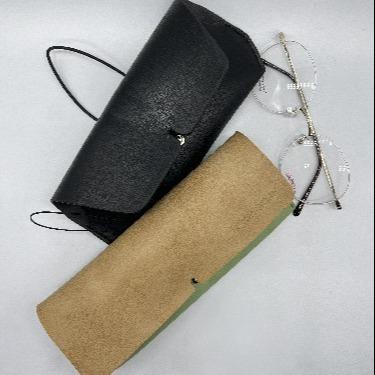 Óculos de sol de couro do plutônio da caixa macia unisex durável do espetáculo da forma que empacotam o grupo