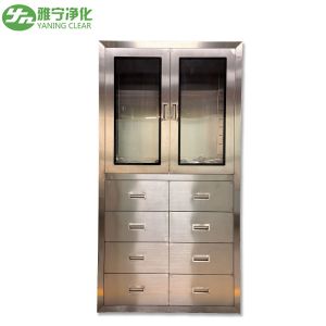 Stainless Steel Medical Storage Cabinets Hospital Furniture