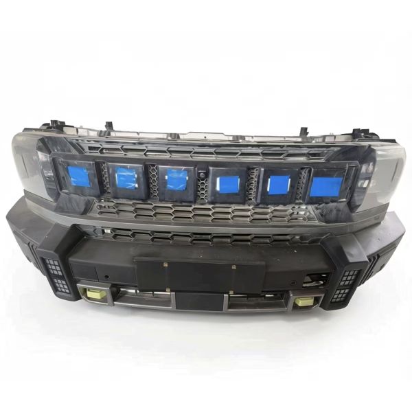 Used 2023-2025 Chery Jetour Traveler T2 Front Bumper Mesh Grille ABS Plastic Carbon Fiber Look Matte Black Glossy Black