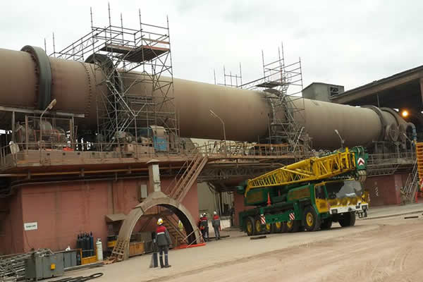 машина роторной печи окиси цинка 3.5×54m в ISO цементной промышленности аттестовала