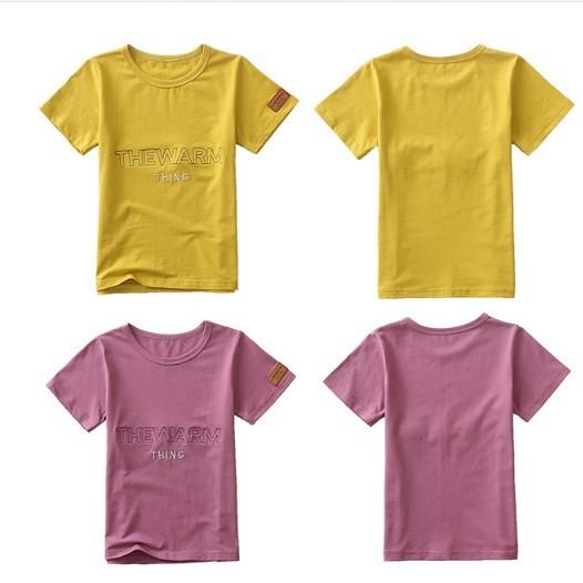 Custom Cute Newborn Baby Clothes 100% Cotton Baby Short Sleeve T Shirt