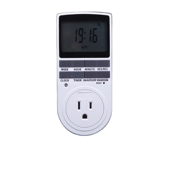 USA Smart Plug Socket LCD Programmable Digital Timer Switch