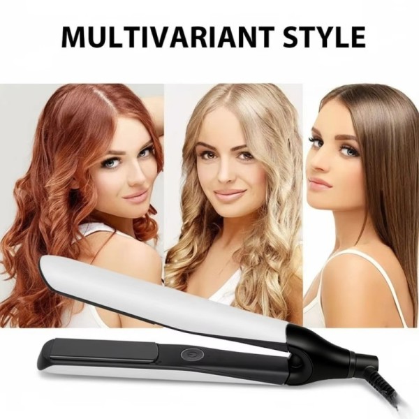 Platinum+ Chronos Professional Salon Styler Electric Ceramic Hair Straightener Curling Iron LED Fast Heating Multi-Temperature