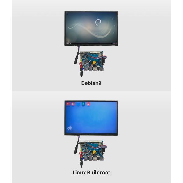 H-3399 Smart HMI Motherboard Quad Core Mali-T860 Стандартный 16 ГБ EMMC 2 внешний USB3.0