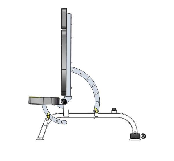 High Quality Super Adjustable Metal Gym Bench Indoor Fitness Equipment with Cable Weight Training for Weight Training