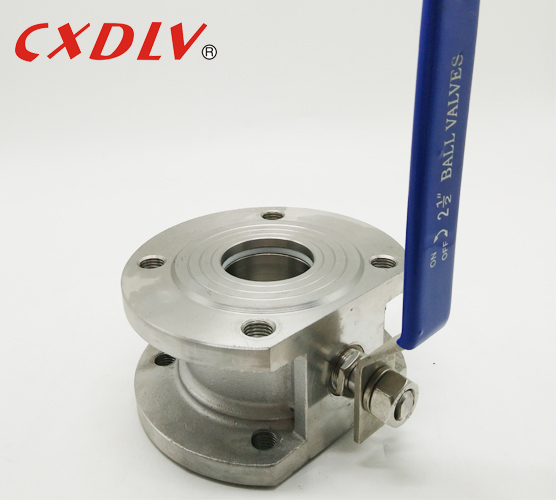 Вафля СС316 ДН80 кончает шариковый клапан КФ8М 1ПК ПН16 вафли с легковесом рычага