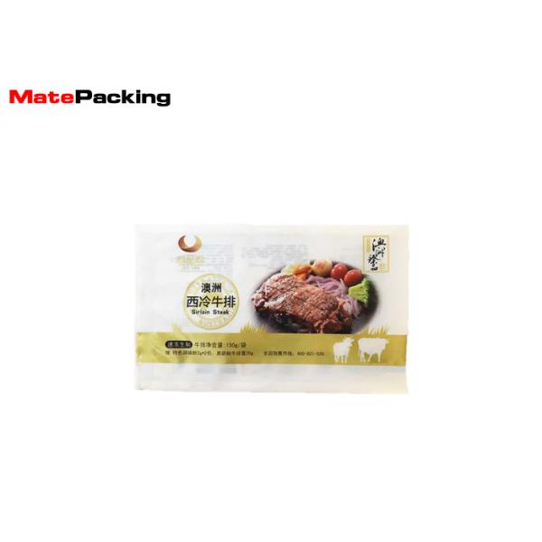 Heat Sealing Vacuum Freezer Bags , Food Grade Small Vacuum Seal Bags For Meat / Sea Food