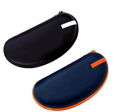 2025 fashionable zipper pu leather  sunglasses case cover