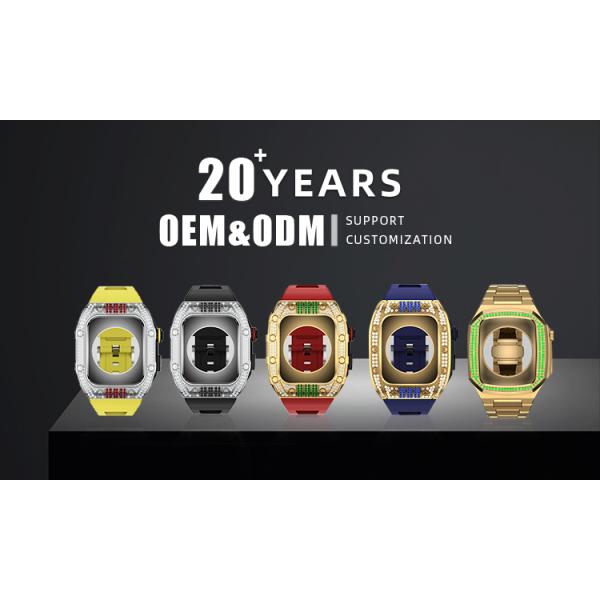 Оригинальное 5-е издание металлических резиновых часов для Casio GA2100 G Shock Case из нержавеющей стали