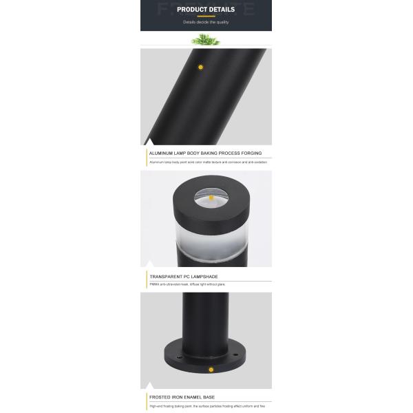 на открытом воздухе света лужайки 6В с классическим круглым снабжением жилищем 3 лет гарантии АК100-240В