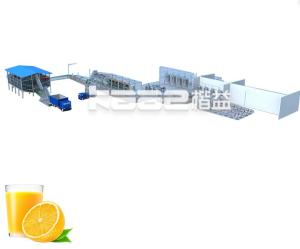 20T/H NFC Juice Processing Line Food Grade Hydraulic Press Juicer For Fresh
