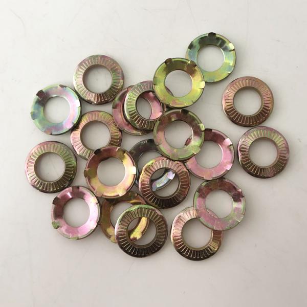 Las lavadoras de cerradura serradas el disco de acero del estruendo 6795 granearon lavadoras que ponían a tierra planas