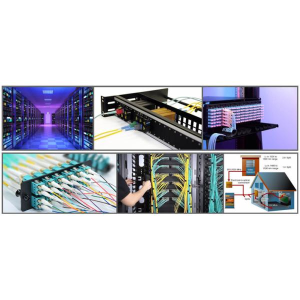 2×4 вентилятор вне 1480nm сплавил модуль WDM оптического волокна
