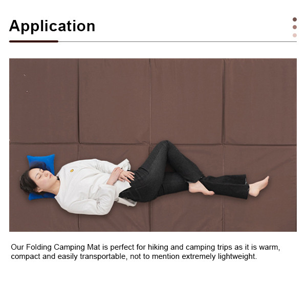 Водонепроницаемая двойная спальная коврик кемпинг на открытом воздухе пешие прогулки трехслойная спальная подушка