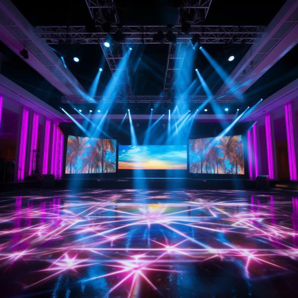 P4 / P4.81 Прокат экрана с светодиодными экранами для сцены