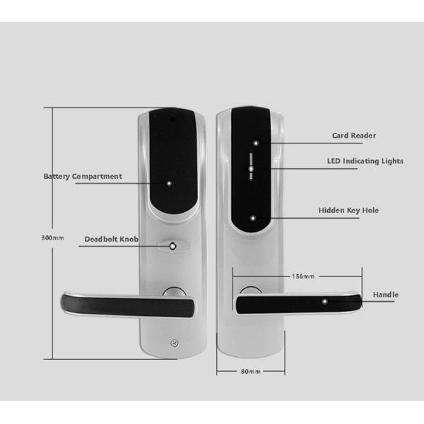 Жизненный период времени работы от батарей нержавеющей стали Дурабле 304 замков комнаты высокого уровня безопасности длинный