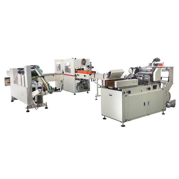 Automatic Pocket Tissue Machine 5.5KW Tissue Production Line 380V With Automatic Stacking System