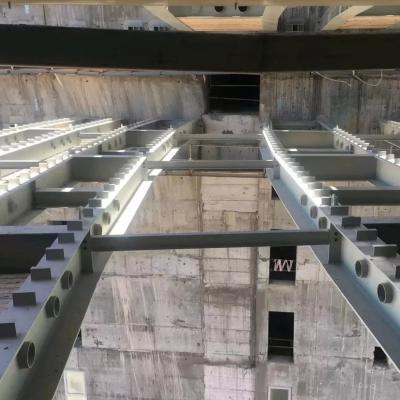ISO9001 Prefabricated Steel Bridges H Section  Metal Truss Bridge Snow Resistant
