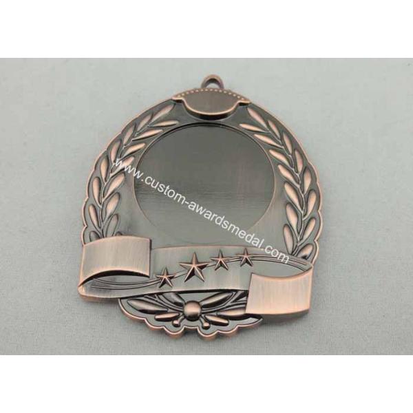 High quality Zinc Alloy / Pewter 3D Die Cast Medals for Sport Meeting, Army, Awards with Antique Copper Plating