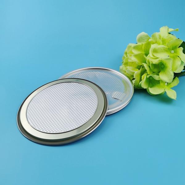 O / D Shape Aluminum Foil Easy Peel Off Ends Easy Open Lid