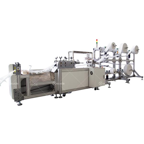 Semi-auto 4-6 Layers FFP2 Mask Production Line for Non-woven Fabrics KN95 Mask Machine