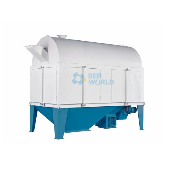 Stainless Steel Double Decks Drum Cleaner 1000kg/H SWQYS Series