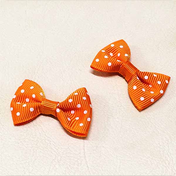 Gift Packing Party Decoration Satin Ribbon Bow Colorful Grosgrain With Dot