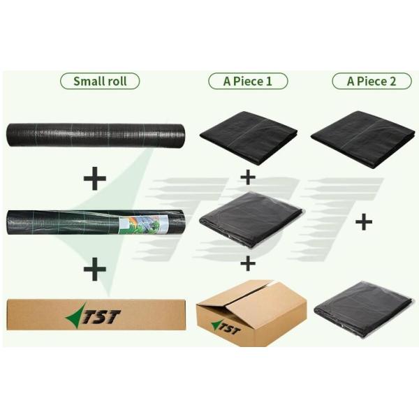 90 грамм Экологически чистые ткани для борьбы с сорняками Поверхность покрывается мембраной Ландшафтная ткань 3ftx50FT