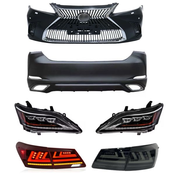 Modification New Body Kit LED Headlight Tail Light Front Bumper Rear Bumper for Lexus ES240 ES350 2006-2012 Replacement
