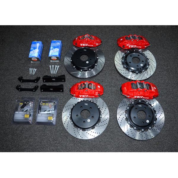 BBK Большой тормозный комплект для автомобилей Infiniti Q50L Переднее и заднее 18-дюймовое колесо